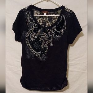 Southpole shirt size 1X (black)